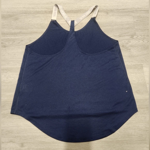 Nike Dri-Fit Elastika Training Tank Top Navy Blue & Gray - Medium - Picture 3 of 3